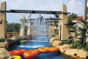 Оборудование реки парка воды ленивое, оборудование спортивной площадки игр воды