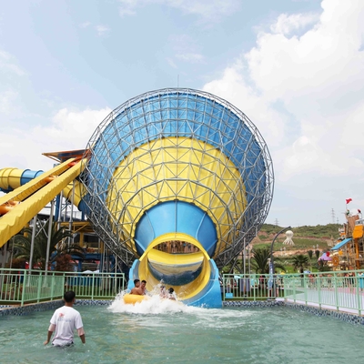 качество  Water Park Equipment Adult Large Water Slide 4 Persons Riding Фабрика