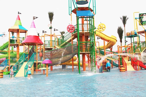 качество  Floating Water Playground Equipment Large Theme Hotel Outdoor Water Park Фабрика