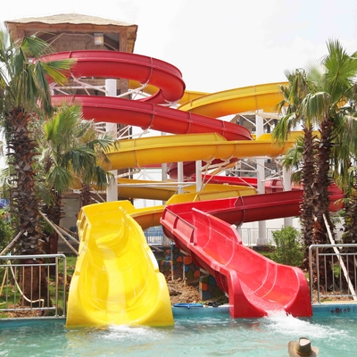 качество  Fun Backyard Custom Water Pool Slides For Family , Amusement Park / Water Park Equipment Фабрика