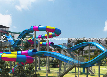 Waterslide коммерчески стеклоткани взрослый в приключении Waterpark
