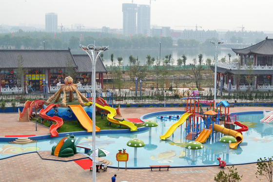 Проект Waterpark занятности, скольжение парка воды Theming малышей оборудования парка воды Gaint