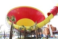 Скольжение воды торнадоа оборудования парка воды супер над Waterslide бассеина земли