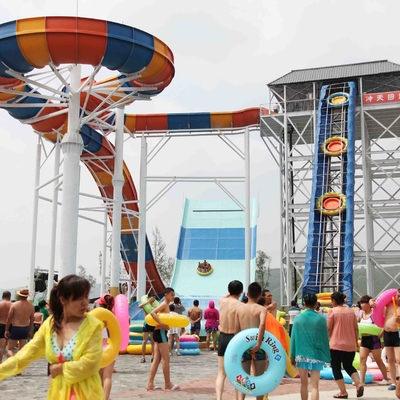 Гальванизированный Aqua стали углерода сползает для проекта waterpark, скольжения воды бассеина