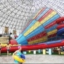 Высокомарочное цветастое супер скольжение воды с скольжением отверстия космоса длинним для парка атракционов
