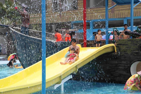 Оборудование парка воды игры Aqua корсара/большой корабль пирата стеклоткани курорта праздника