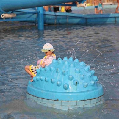 Спортивная площадка воды ежа оборудования парка Aqua брызга форменная с идти дождь