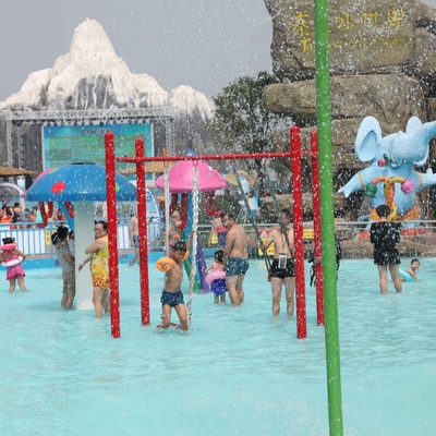 Оборудование парка игры брызга спортивной площадки Aqua стеклоткани зрелищности малышей
