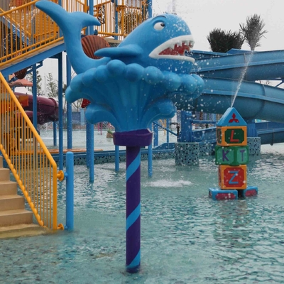 Игра для малышей, оборудование воды брызга парка Aqua стеклоткани типа шаржа для сбывания