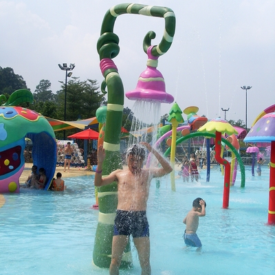 Подгонянная игра воды игры Aqua брызга, оборудование парка воды стеклоткани