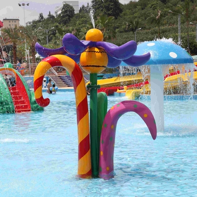 Напольный брызг зрелищности семьи сдобрил дверь, оборудование парка Aqua для 5 до 10 людей