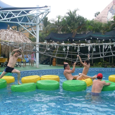 Несовершеннолетний ряски стеклоткани игры Aqua бассеина воды оборудования парка Aqua для потехи игры семьи