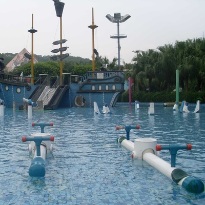 Оборудование парка Aqua брызга, вода Sprayground, игра воды Seesaw для малышей