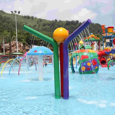 Подгонянная игра Aqua колонки цвета воды иконы брызга, оборудование парка Aqua для взрослых малышей