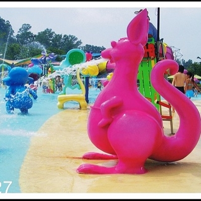 Игра Aqua Sprayground воды кенгуруа, подгонянное оборудование брызга спортивной площадки воды