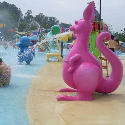 Игра Aqua Sprayground воды кенгуруа, подгонянное оборудование брызга спортивной площадки воды