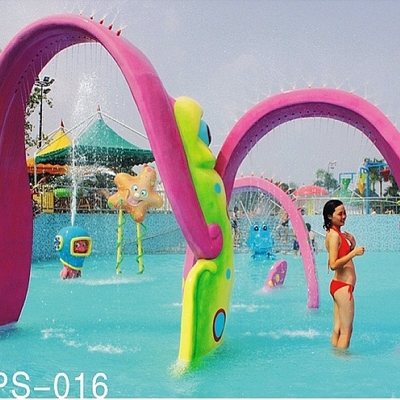 Стеклоткань Sprayground игры Aqua раковины брызга Equipmentv спортивной площадки воды стеклоткани