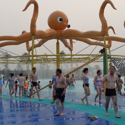 Подгонянный напольный брызг восьминога для деталей парка воды игры Aqua