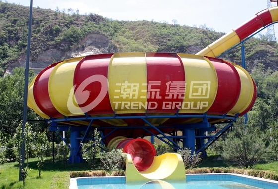 водные горки космоса водных горок стеклоткани парка Аква потехи платформы 16м гигантские