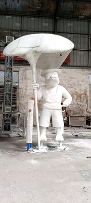 IP Sculpture Fiberglass Vison Waterparks Playground Equipment Spray mushroom Aqua Play For Amusement Park Games