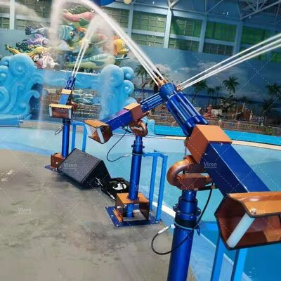 304 Stainless Steel Water Gun for Wave Pool - Customized Aqua Play Equipment for Spray Parks