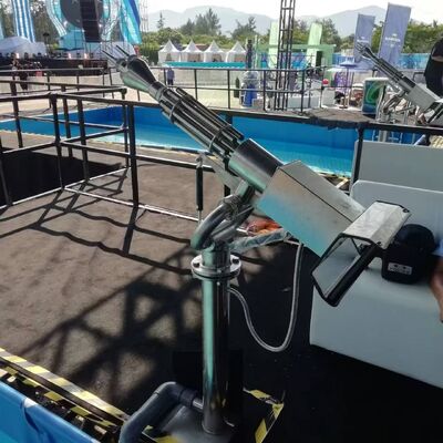 Индивидуальное оборудование для аквапарка с волновым бассейном из нержавеющей стали, водный пистолет для курортов
