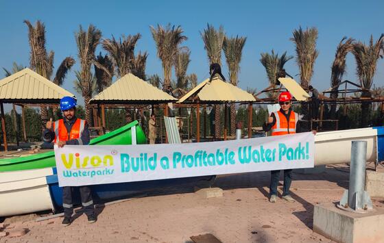 Пятизвездочный отель-курорт из стекловолокна парк развлечений с водным горканом