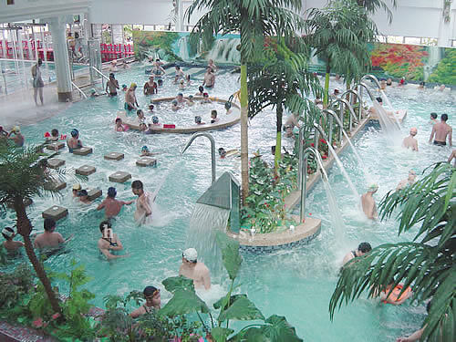 Коррозионно устойчивое оборудование для гидротерапии SPA с горячим оцинкованным металлом и интеллектуальной системой управления