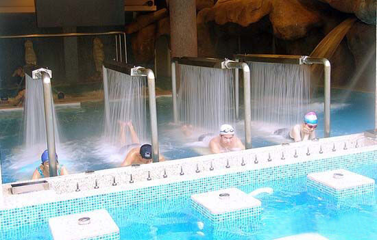 Коррозионно устойчивое оборудование для гидротерапии SPA с горячим оцинкованным металлом и интеллектуальной системой управления