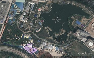 Широкомасштабный проект Waterpark, тематический парк воды залива эмиратов экологический